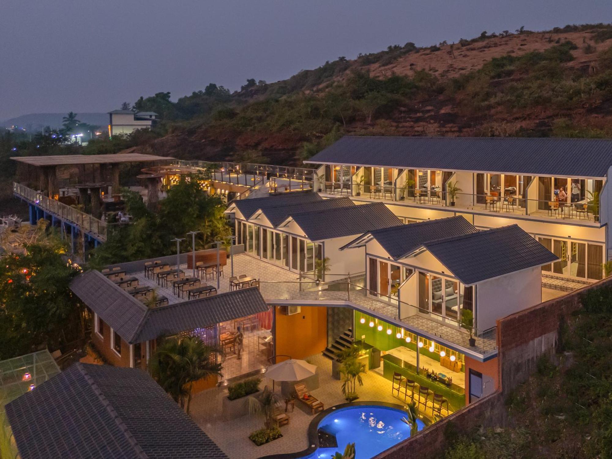 The Hosteller Goa, Mandrem Buitenkant foto